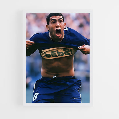 ap-carlos tevez-11 cadre Blanc