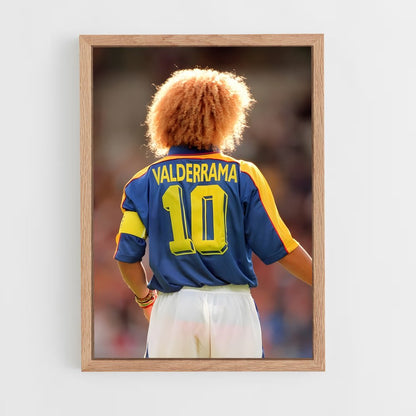 ap-carlos valderrama-1 cadre Bois clair