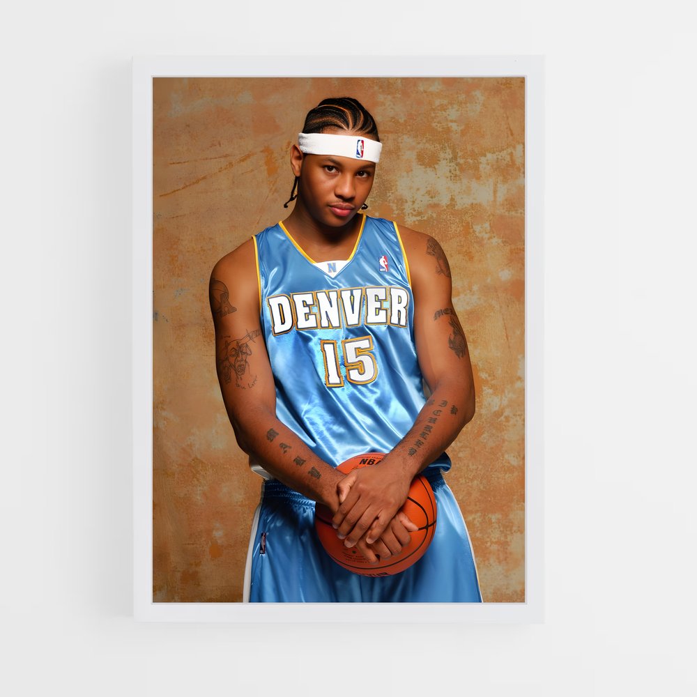 ap-carmelo anthony-1 cadre Blanc