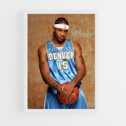 ap-carmelo anthony-1 cadre Blanc