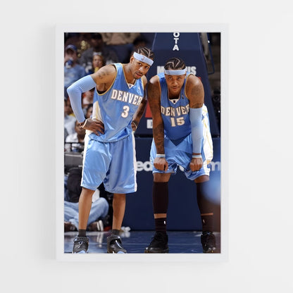 ap-carmelo anthony-2 cadre Blanc