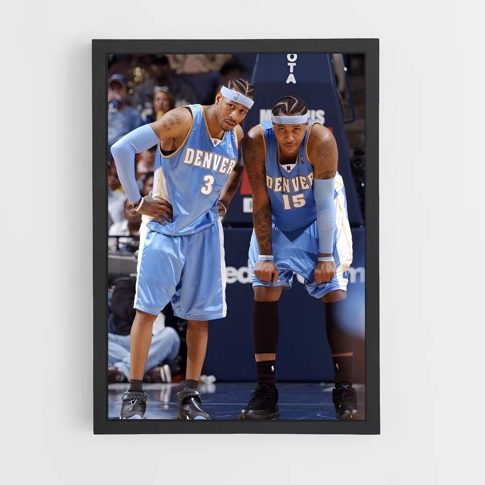 ap-carmelo anthony-2 cadre Noir