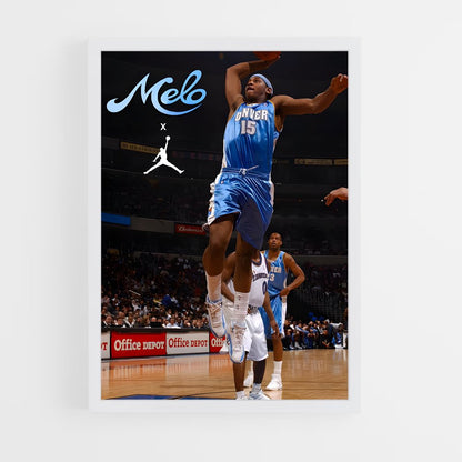ap-carmelo anthony-8 cadre Blanc