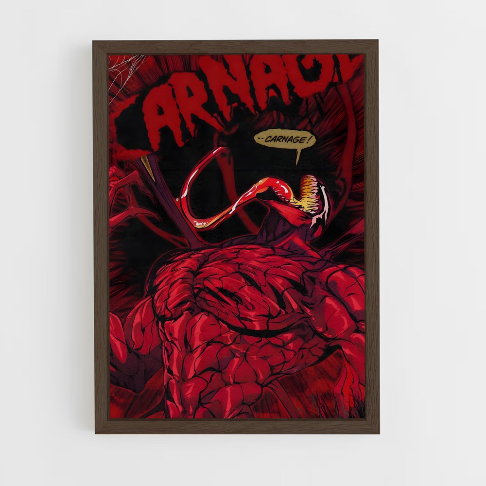 ap-carnage-7 cadre Bois foncé