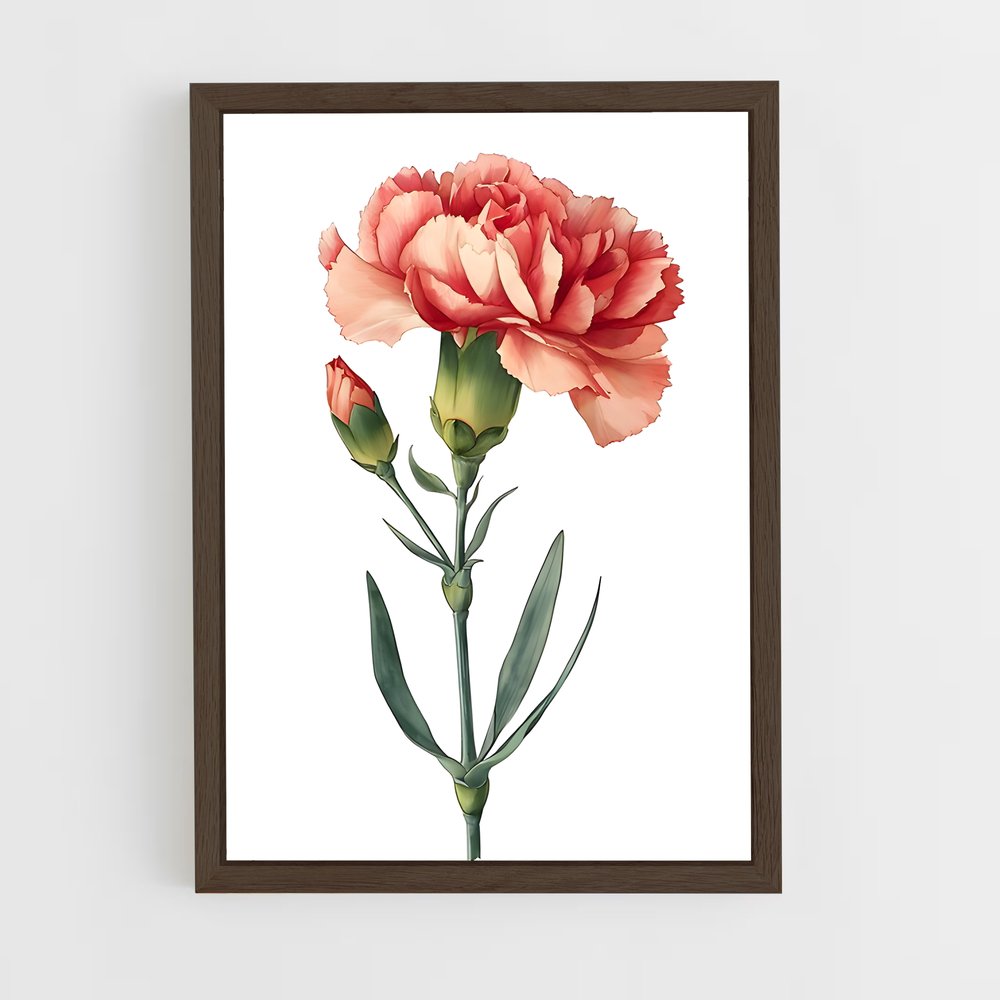 ap-carnation-2 cadre Bois foncé