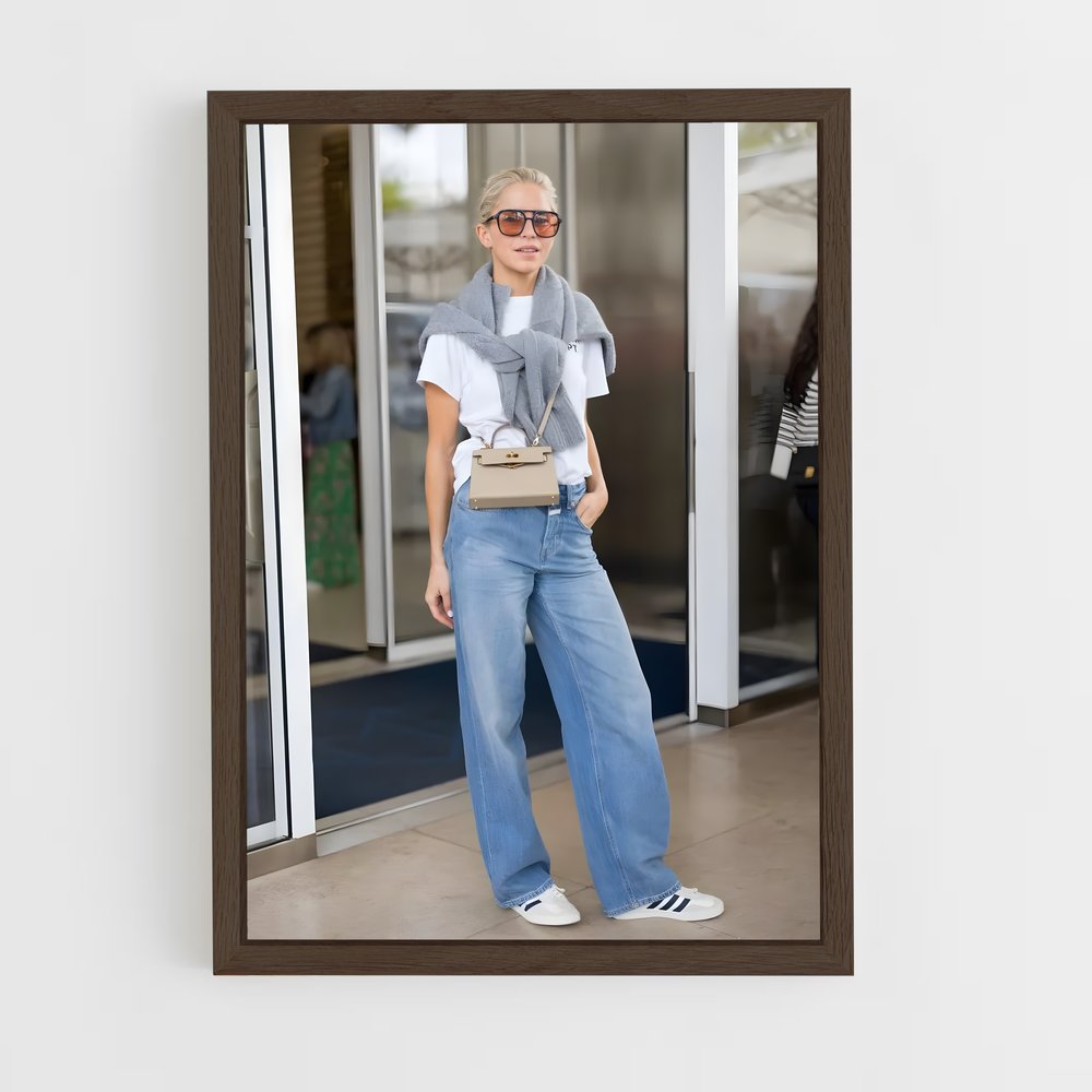 ap-caro daur-3 cadre Bois foncé