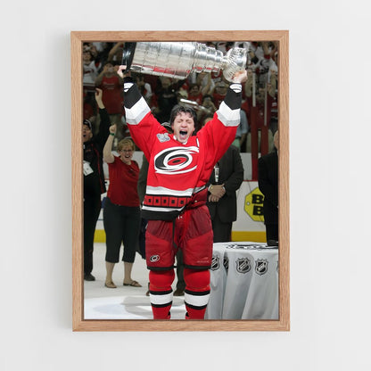 ap-carolina hurricanes-1 cadre Bois clair