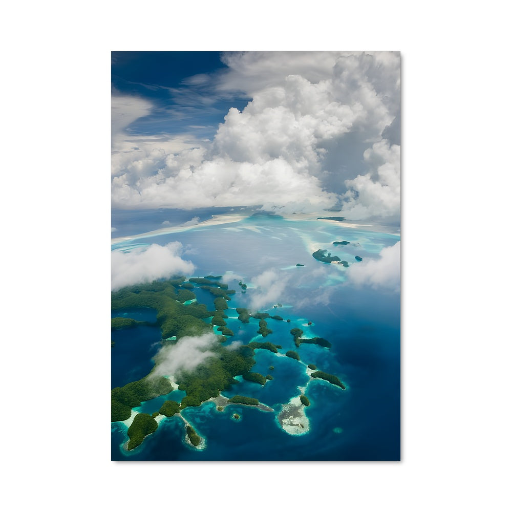 Poster Caroline island 93470