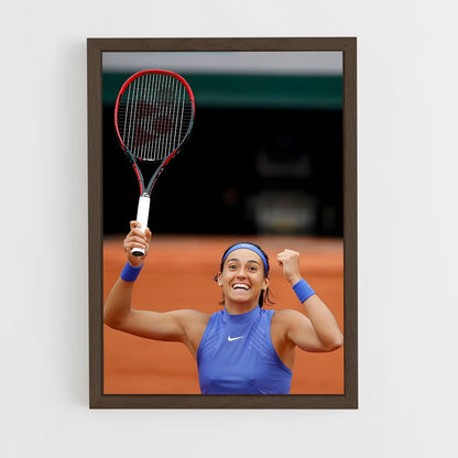 ap-caroline garcia-2 cadre Bois foncé