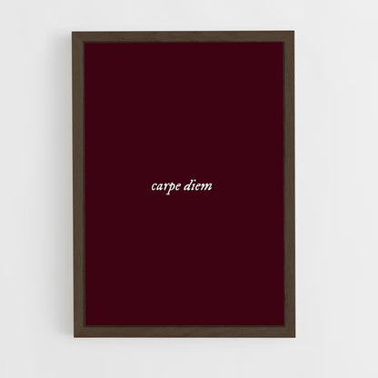 ap-carpe diem-3 cadre Bois foncé