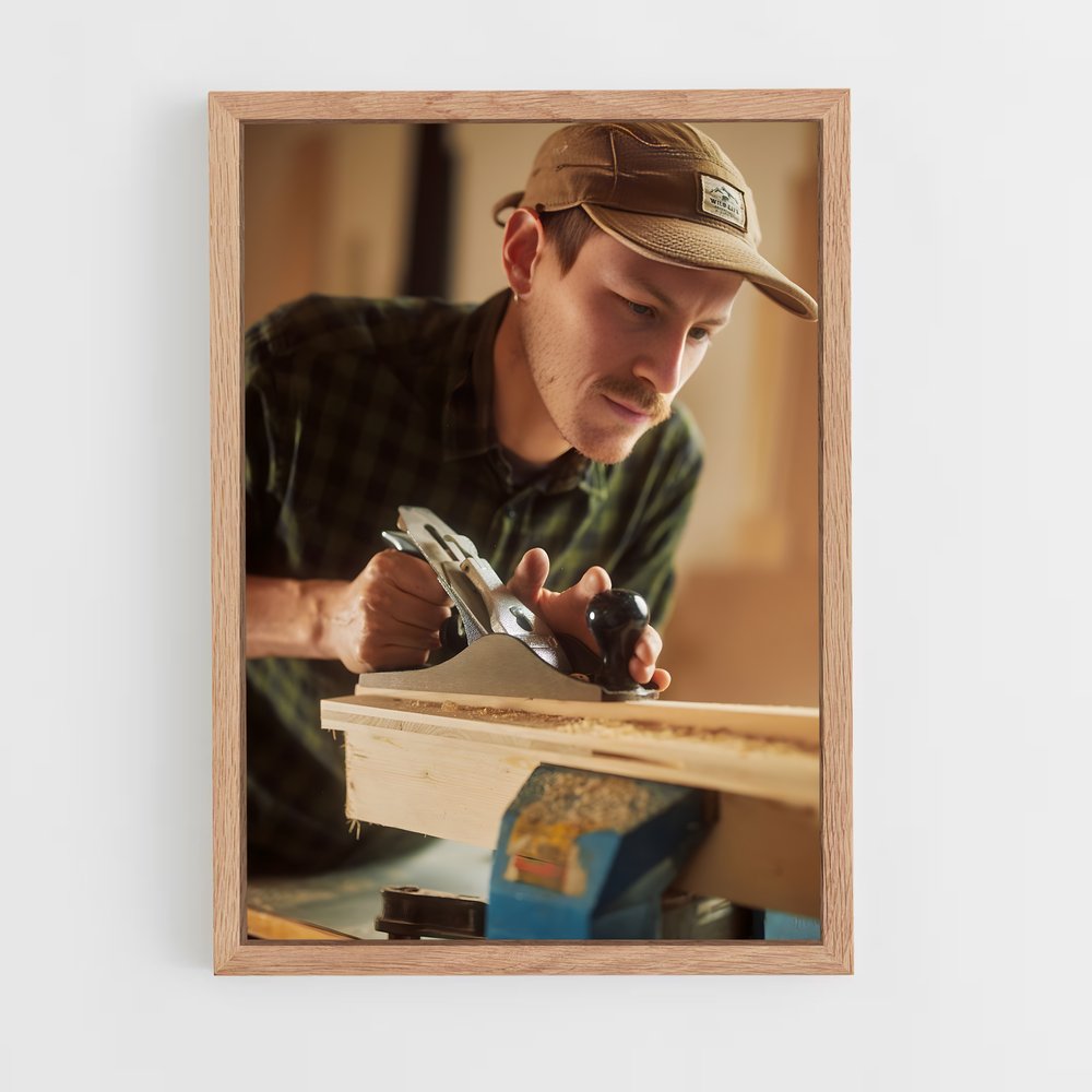 ap-carpenter-8 cadre Bois clair