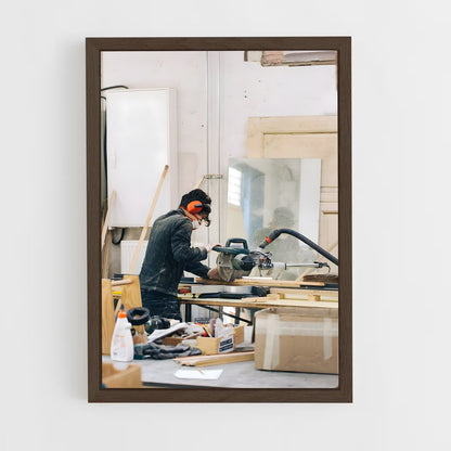 ap-carpenter-9 cadre Bois foncé