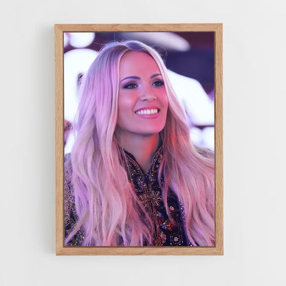 ap-carrie underwood-1 cadre Bois clair