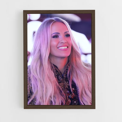 ap-carrie underwood-1 cadre Bois foncé