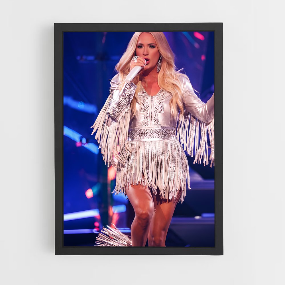 ap-carrie underwood-2 cadre Noir