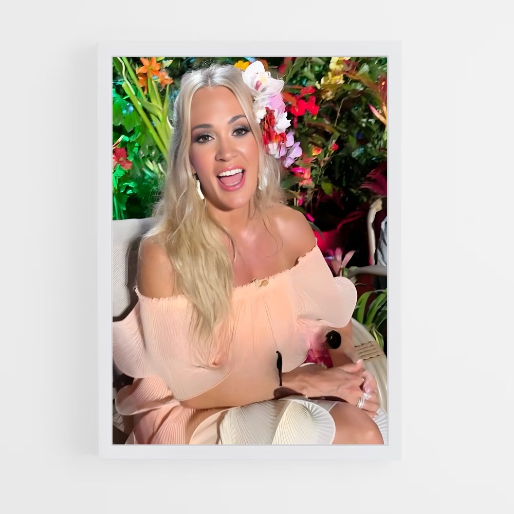 ap-carrie underwood-5 cadre Blanc