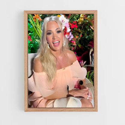 ap-carrie underwood-5 cadre Bois clair