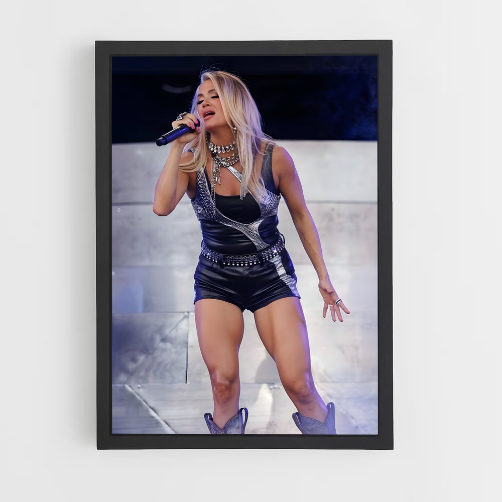 ap-carrie underwood-6 cadre Noir