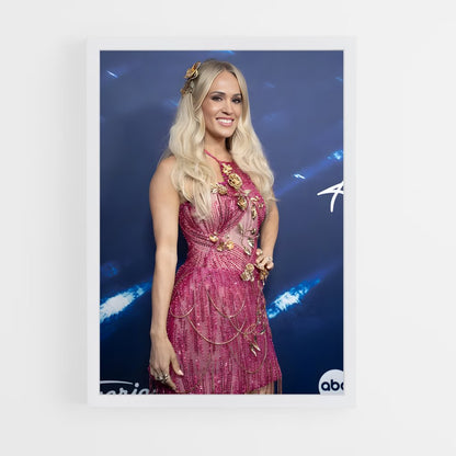 ap-carrie underwood-9 cadre Blanc