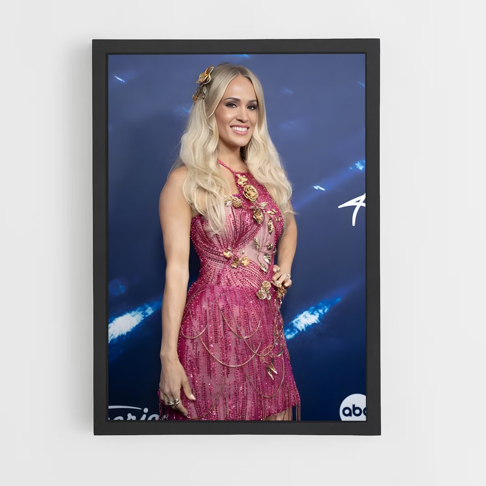 ap-carrie underwood-9 cadre Noir