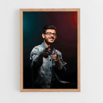 ap-carryminati-2 cadre Bois clair