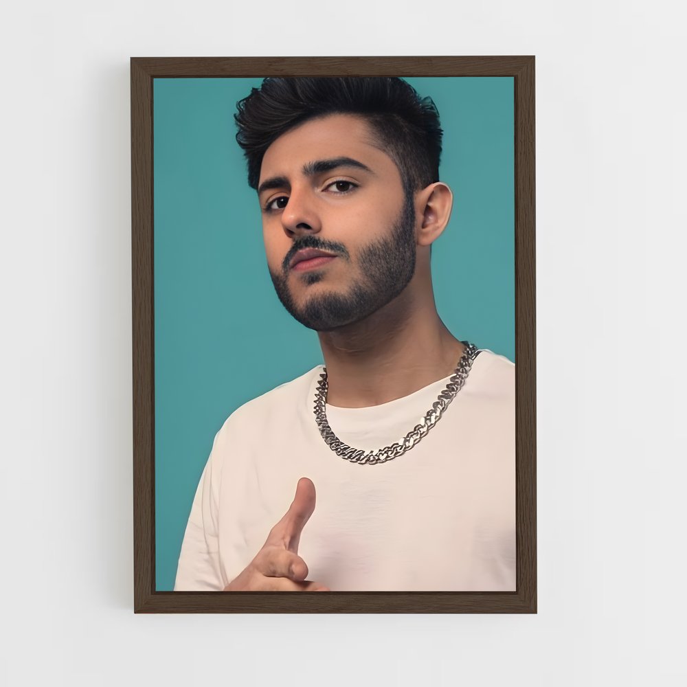 ap-carryminati-4 cadre Bois foncé