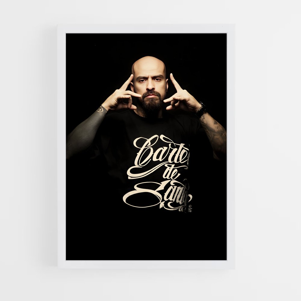 ap-cartel de santa-1 cadre Blanc