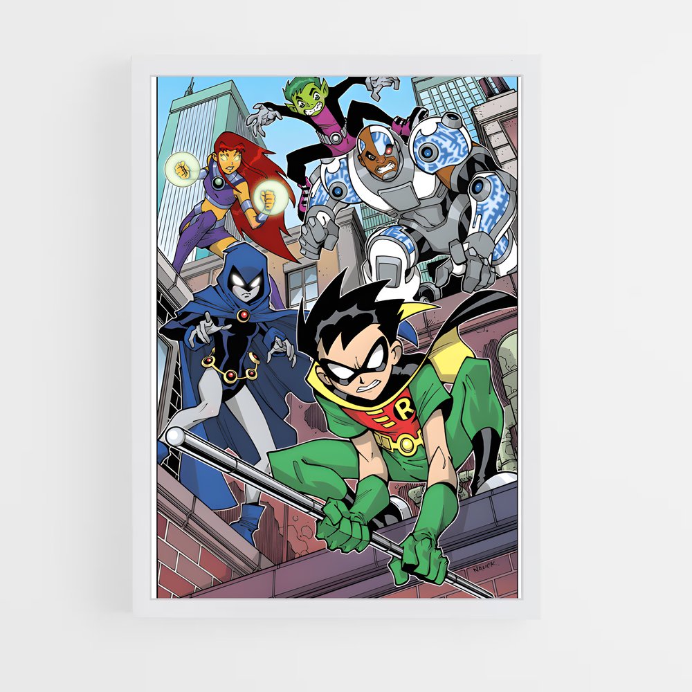 ap-cartoon network-4 cadre Blanc