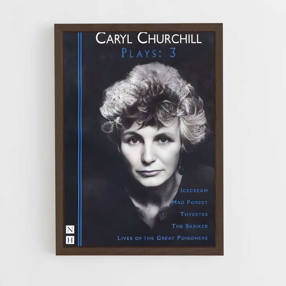 ap-caryl churchill-1 cadre Bois foncé