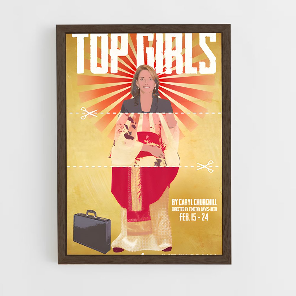 ap-caryl churchill-2 cadre Bois foncé