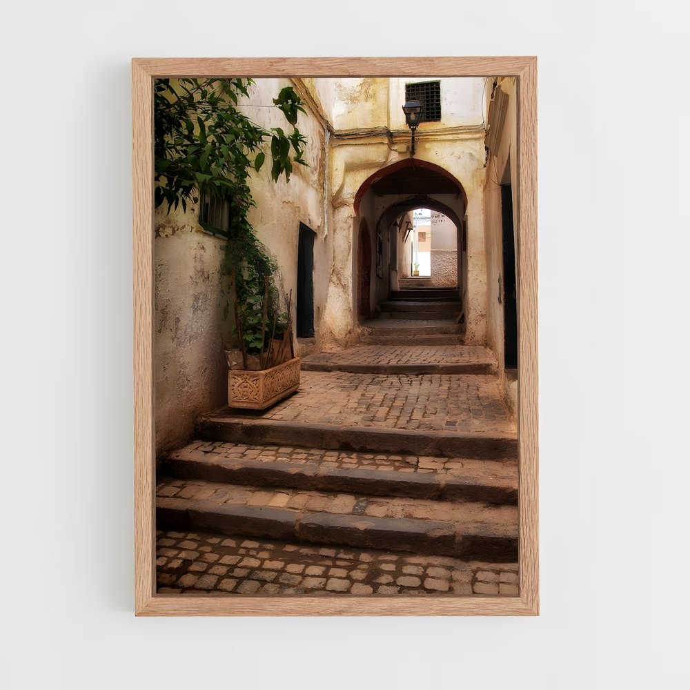ap-casbah of algiers-5 cadre Bois clair