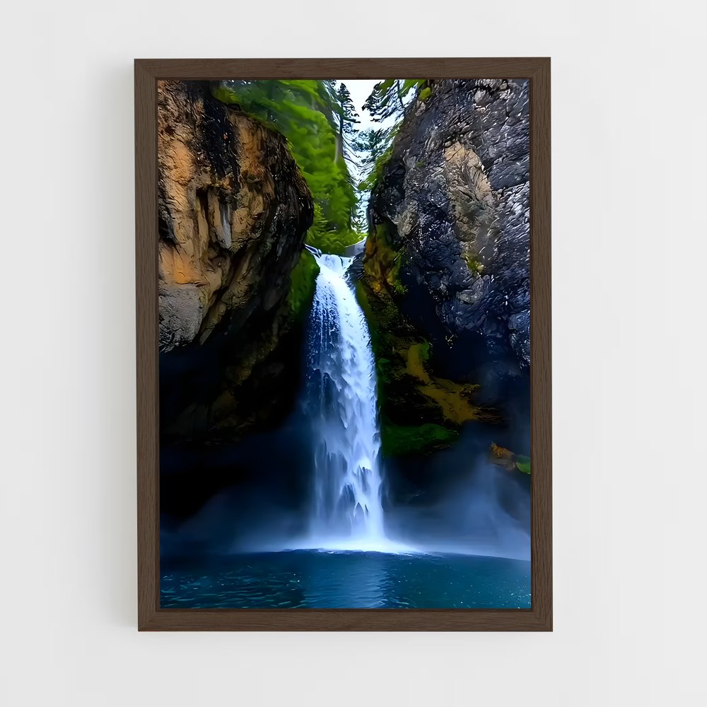 ap-cascade-1 cadre Bois foncé