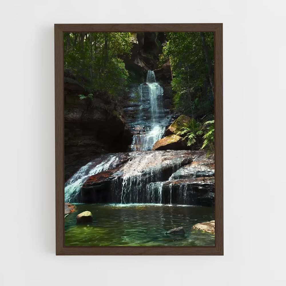 ap-cascade-6 cadre Bois foncé