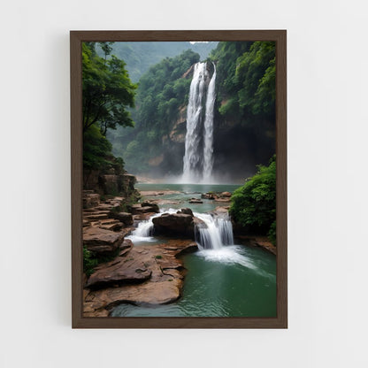 ap-cascade-7 cadre Bois foncé