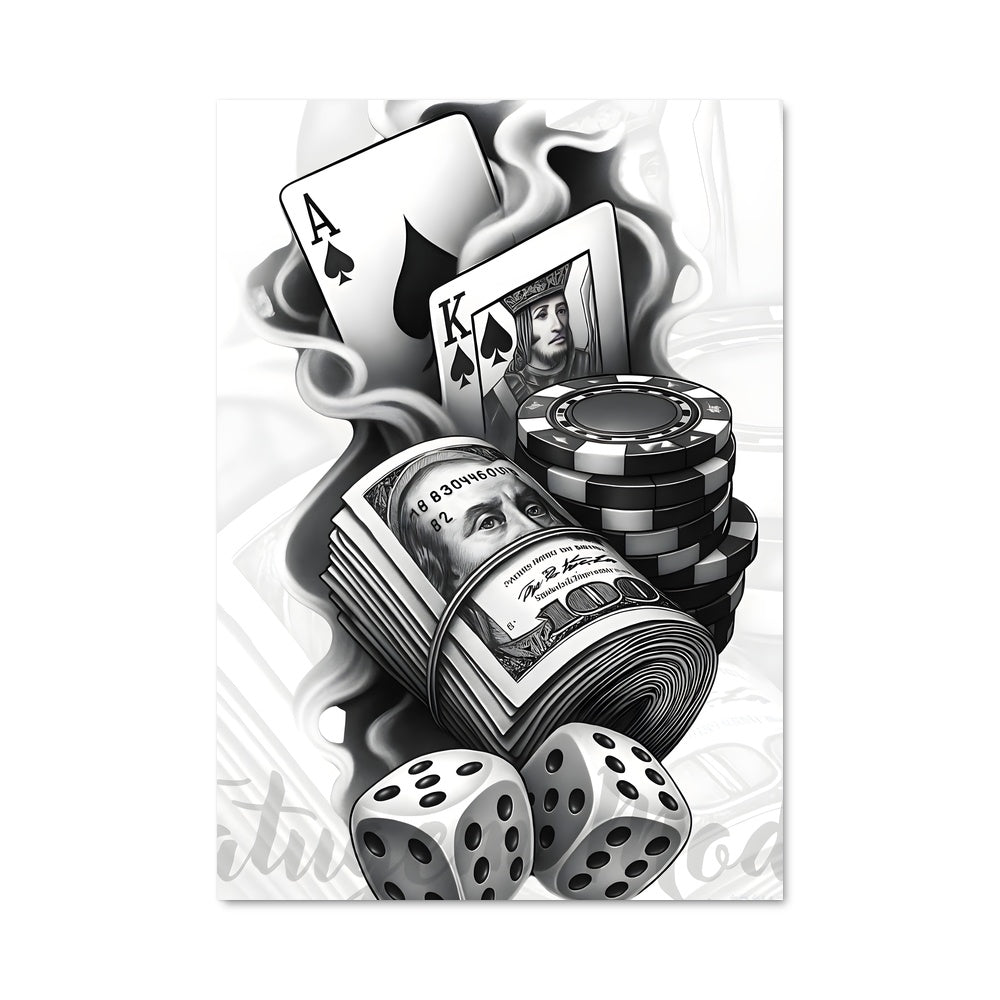 Poster Casino chips 43