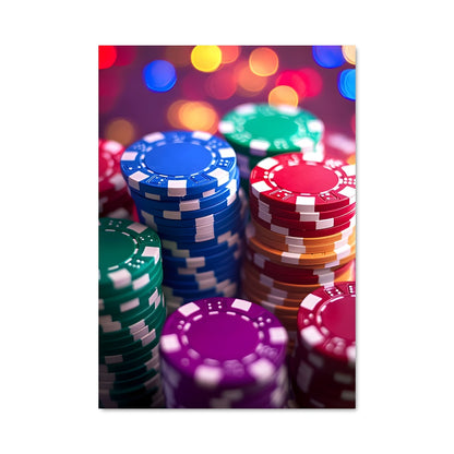 Poster Casino chips 37