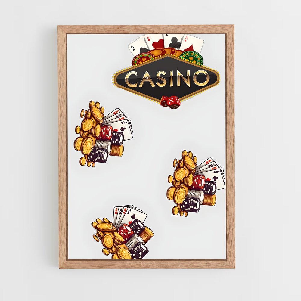 ap-casino chips-13 cadre Bois clair