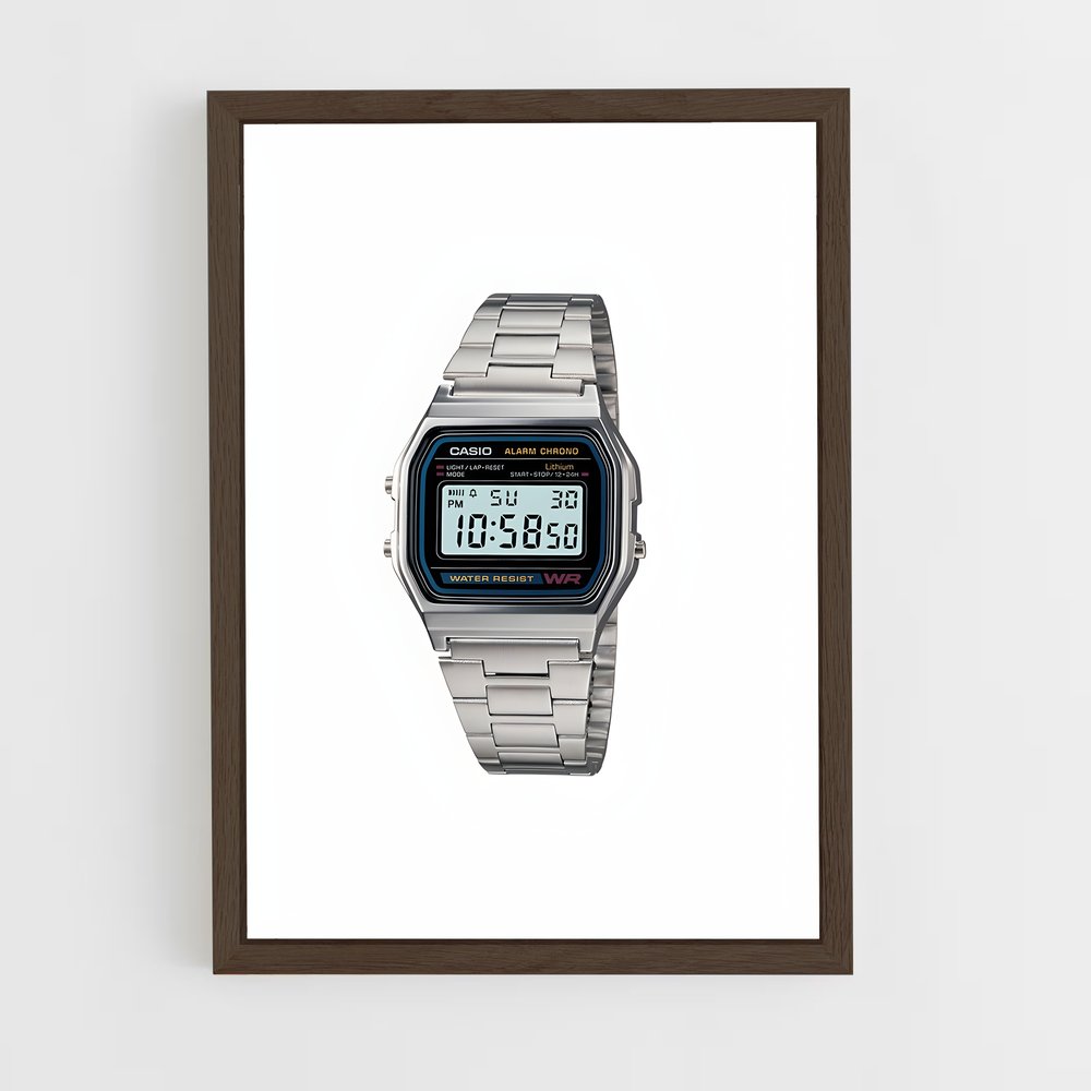 ap-casio-1 cadre Bois foncé