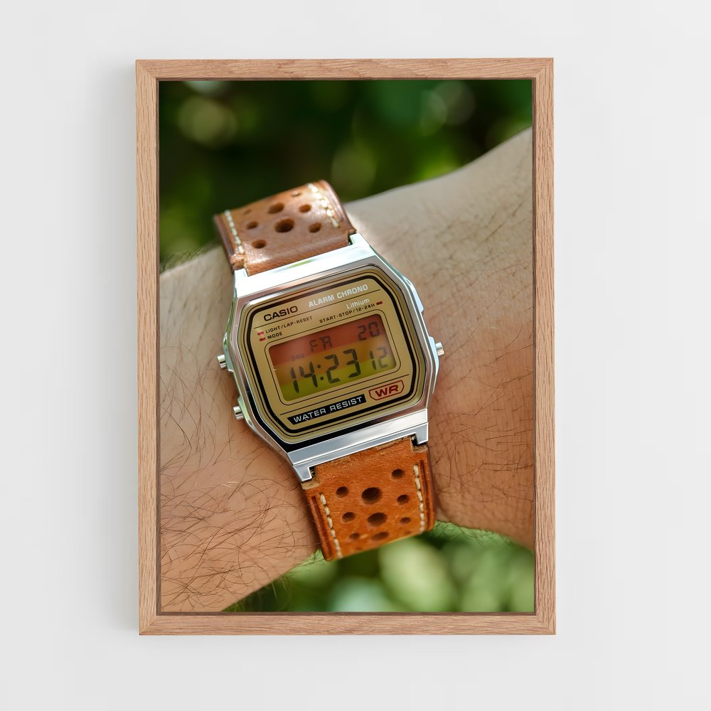 ap-casio-5 cadre Bois clair