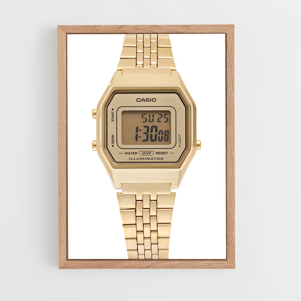 ap-casio-6 cadre Bois clair
