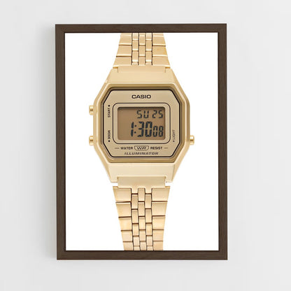 ap-casio-6 cadre Bois foncé