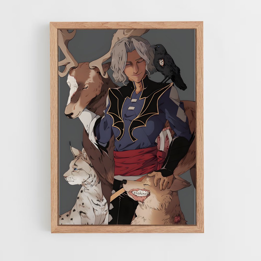 ap-castlevania-6 cadre Bois clair