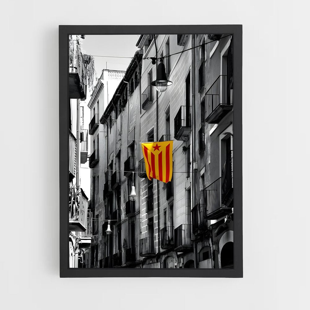 ap-catalonia flag-4 cadre Noir