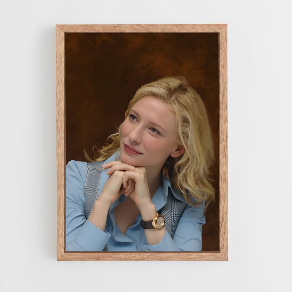 ap-cate blanchett-2 cadre Bois clair