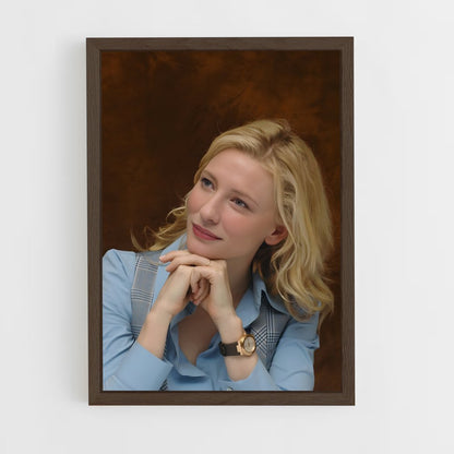 ap-cate blanchett-2 cadre Bois foncé