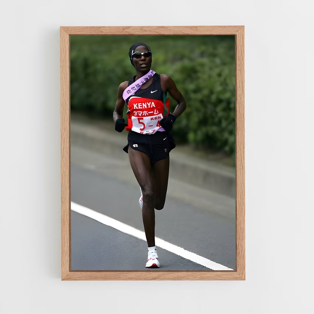 ap-catherine ndereba-2 cadre Bois clair