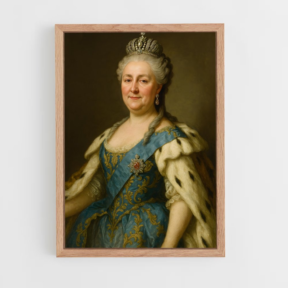 ap-catherine the great-1 cadre Bois clair