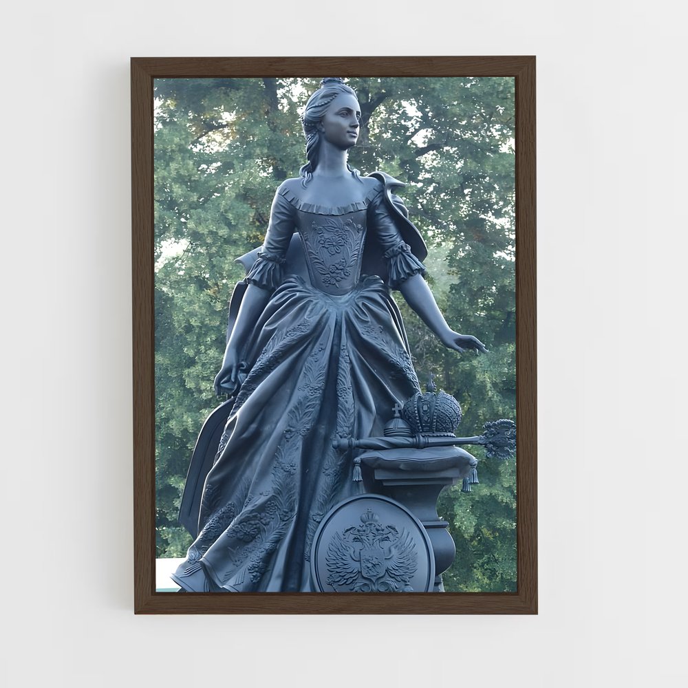 ap-catherine the great-3 cadre Bois foncé