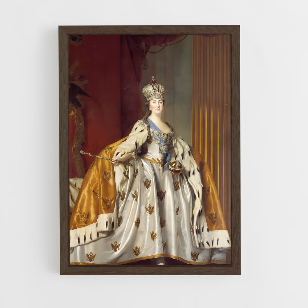 ap-catherine the great-4 cadre Bois foncé