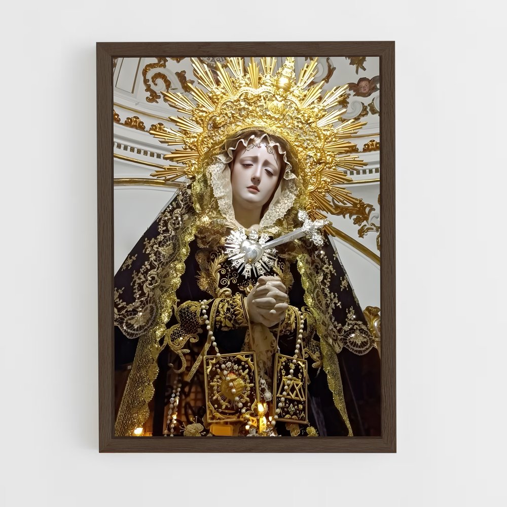 ap-catholicism-7 cadre Bois foncé